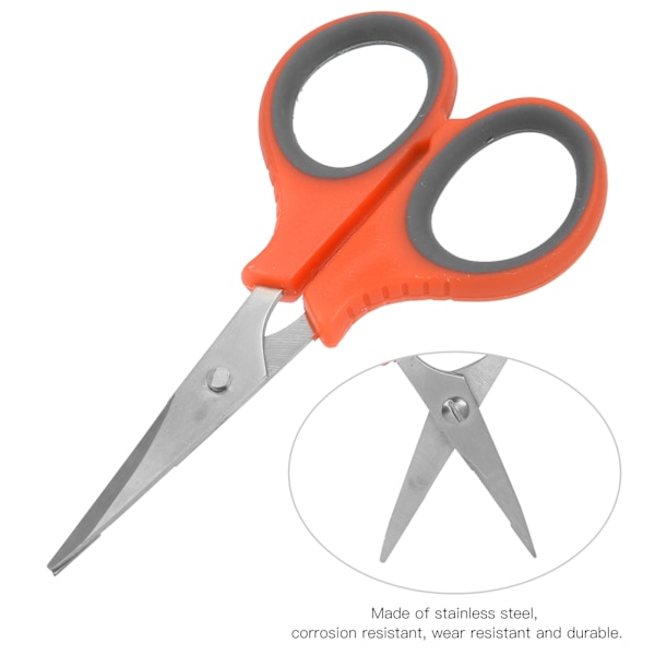3 Set Multifunktionssax Linje Locktång Fiske Hook Remover Separator Fiskeutrustning Orange