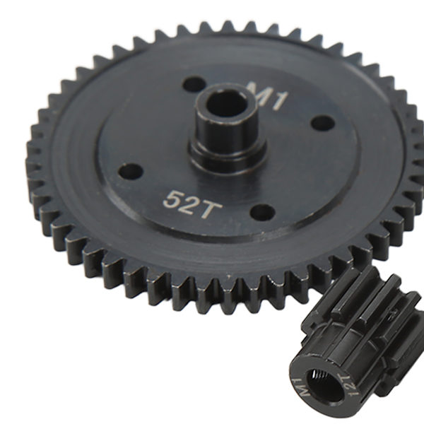 M1 5mm 52T huvudkugghjul med 12T 14T 16T kugghjul för 1/8 1/7 RC fjärrstyrd bil