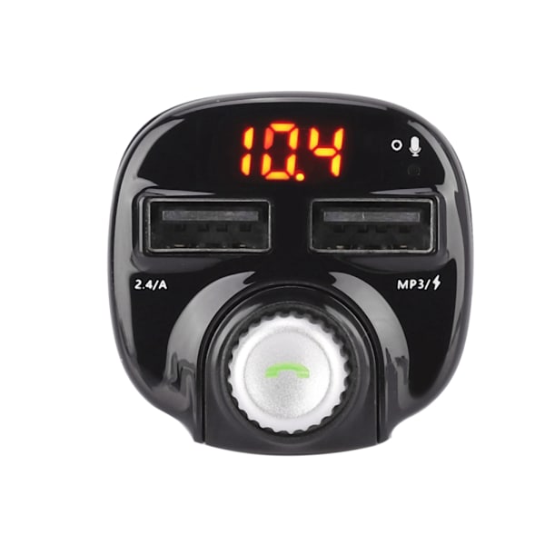Trådlös MP3-bilsändare Adapter FM-sändare Dubbel USB-billaddare