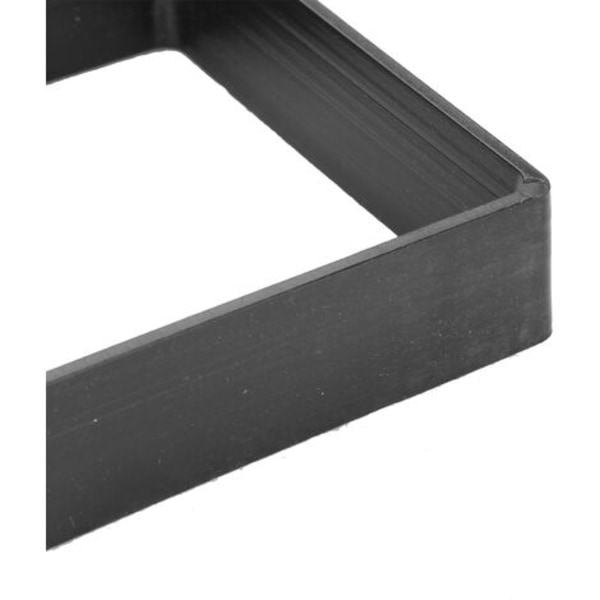 Gjutform för betongformgjutning gjut själv gjutform i gjutjärn för gatsten 40x40 cm robust svart plast