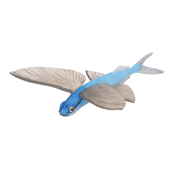 Flygande fiskmodell utsökt design handmålad teknik perfekt present havsdjur leksak