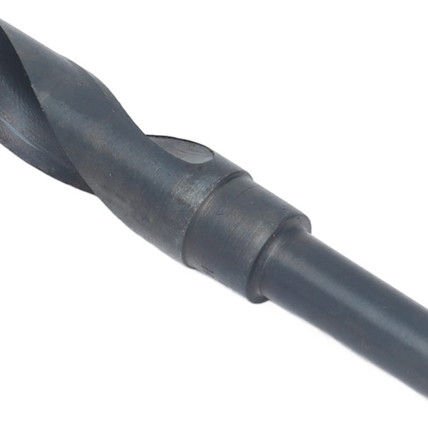 19mm Borrbit 1/2 tum Skaft Snabbstål Borr HSS Borrbit Svart Reducerat Skaft Spiralborr