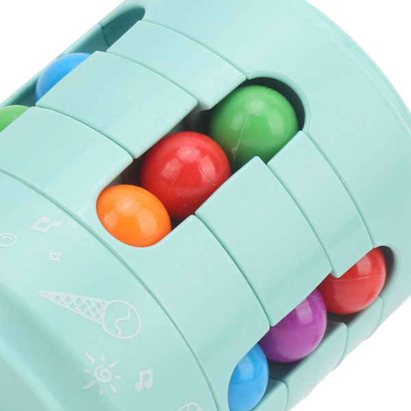 Kan forma fingertopp leksak pedagogisk förälder-barn interaktiv stressavlastning leksak present (grön)