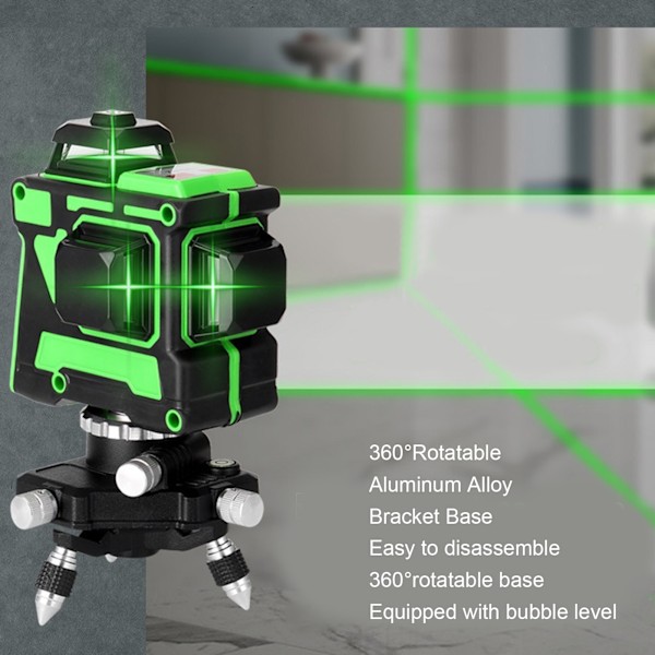 G1/4 extern gängad infraröd stativfäste bas i aluminiumlegering 360° rotation stativutjämningsbas