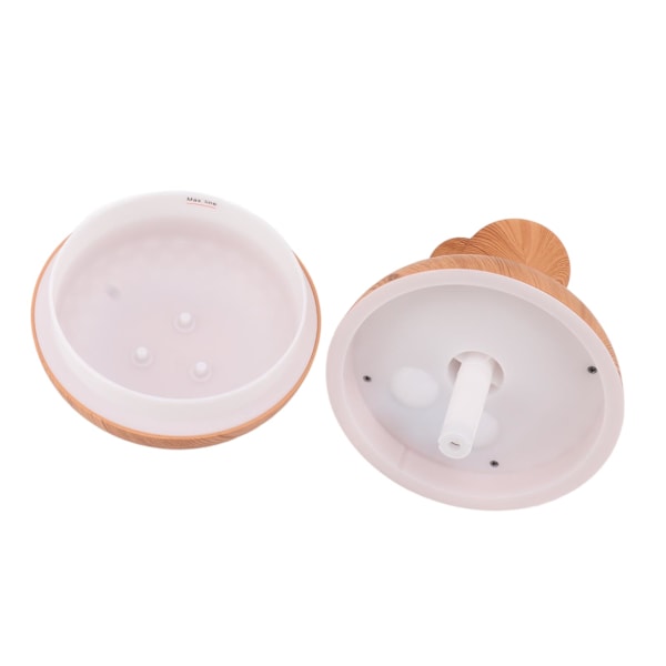 2.5W Doftspridare 300ml USB-driven Tyst Drift Blomvasformad Aromaluftfuktare för Kontor Sovrum Amber