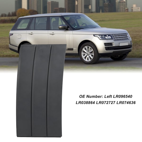 Främre Skärm Sido Ventil Grå Sido Skärm Ventiler Lamellgaller Dörr Luftventiler Skydd Formlist Trim för Range Rover L405 2013 till 2021 Vänster LR096540