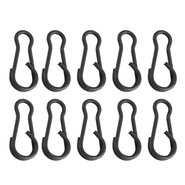 Karpfiske Tackle Kit Box Swivels Krokar Hylsor Mjuka Pärlor Rör Klämmor Set Tillbehör