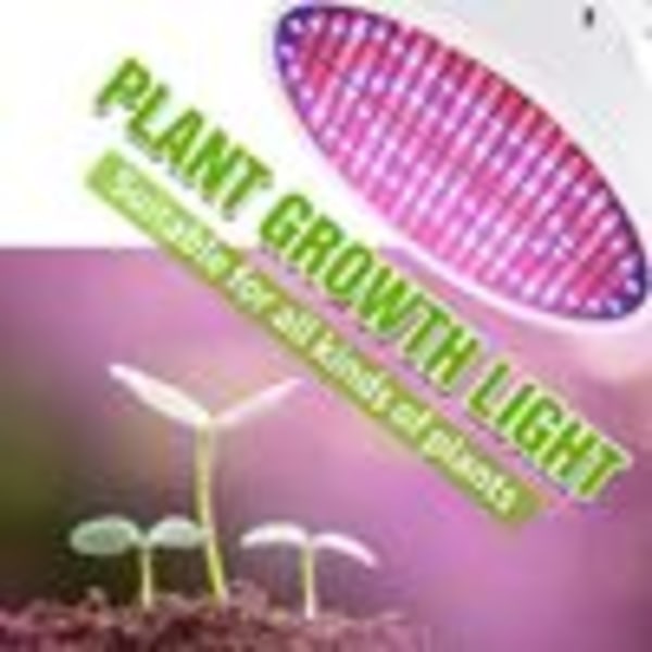 18W E27 300LED Växtlampa Växtljus Inomhus Växter Grönsaker Blommor Tillväxtlampa Odla Lampa