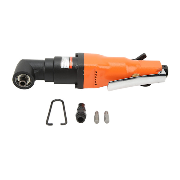 Luftdriven skruvdragare 90 Grader 10000rpm Stark Vridmoment Legering Stål Industriell Vinkel Pneumatisk Skruvdragare