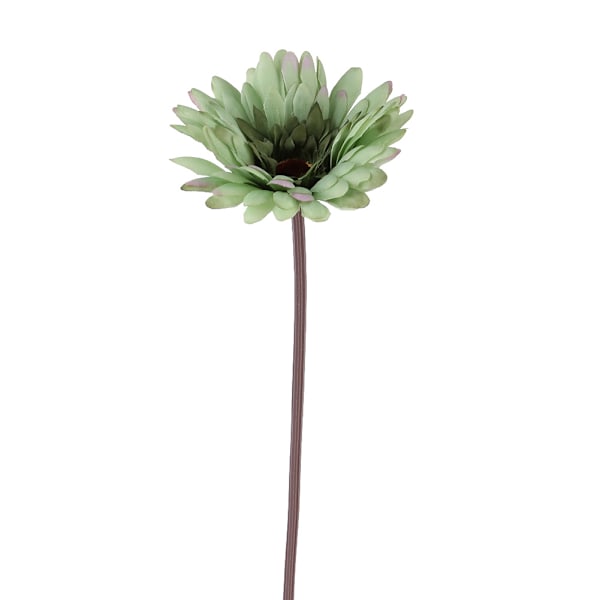 Konstgjord bukett med konstgjorda blommor för hem och festdekoration (havsgrön)