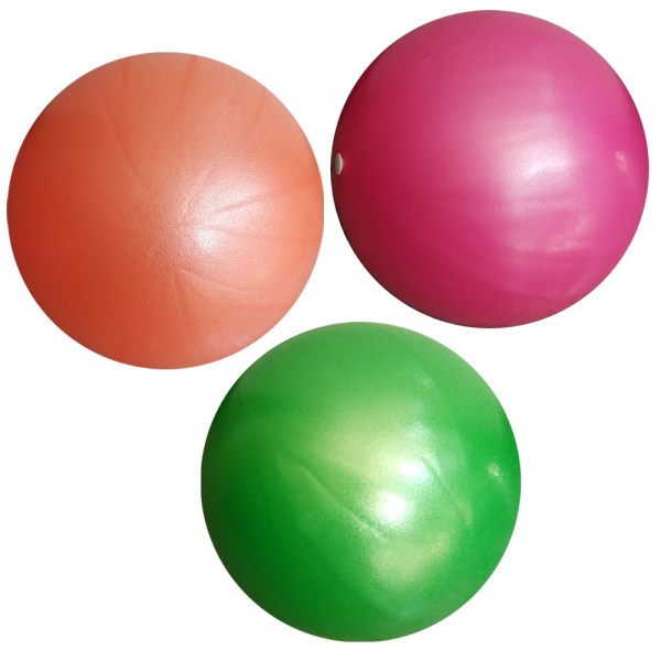 3st Mini träningsbollar, liten pilatesboll för yoga fitness