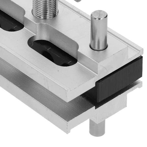 Självcentrerande Dübeljiggsats Borrguide Set Legering Stål Träbearbetning Hålslag Locator Metriskt System