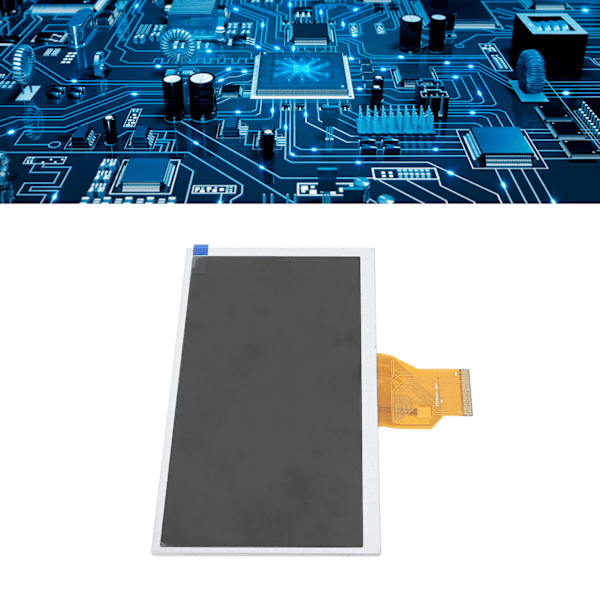 7-tums LCD-skärmmodul 50Pin 800x480 RGB Flexibel Horisontell Bakgrundsbelysning TFT LCD-skärmmodul för Hushållsapparater
