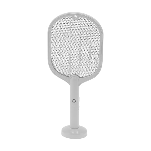 Elektrisk insektsdödare 2 i 1 Smart Bug Zapper med USB-uppladdningsbar bas, erbjuder 3-lagers säkerhetsnät och effektiv myggfälla för A