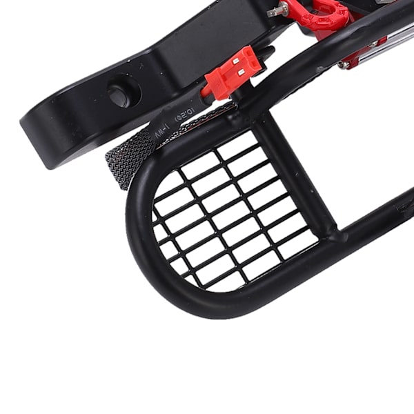 Metall Front Trophy Bumper med Ljus för Traxxas för TRX‑4 för Axial Scx10 RC Crawler Bil