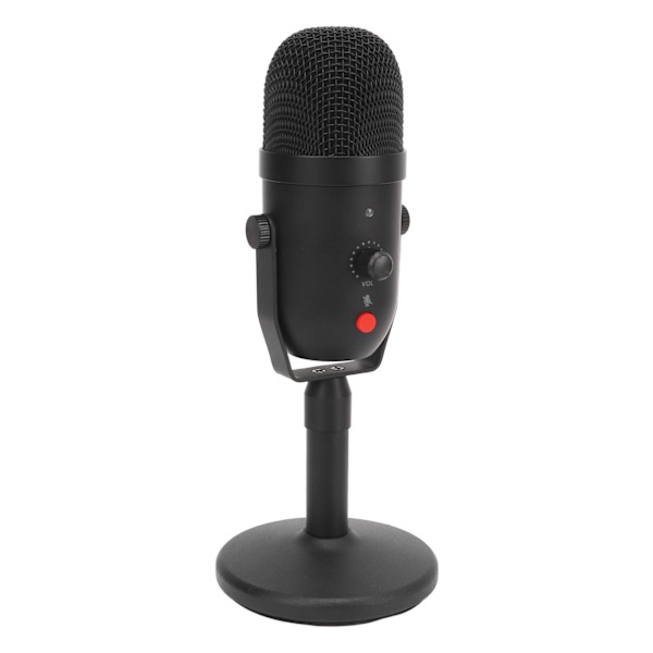 USB Kondensatormikrofon Intelligent Brusreducering Kardioid Kondensatormikrofon för Gaming Poddsändning Inspelning