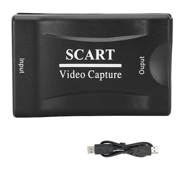 Professionellt USB2.0 SCART Capture Card Spel Video Live Streaming Inspelningsbox