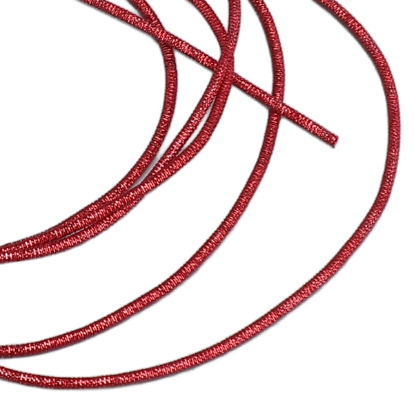 10-pack Metallisk Broderitråd DIY Flerfärgad Glansig Diameter 1mm Broderigarn Kit för Märken Överdelar Kläddekoration Brosch