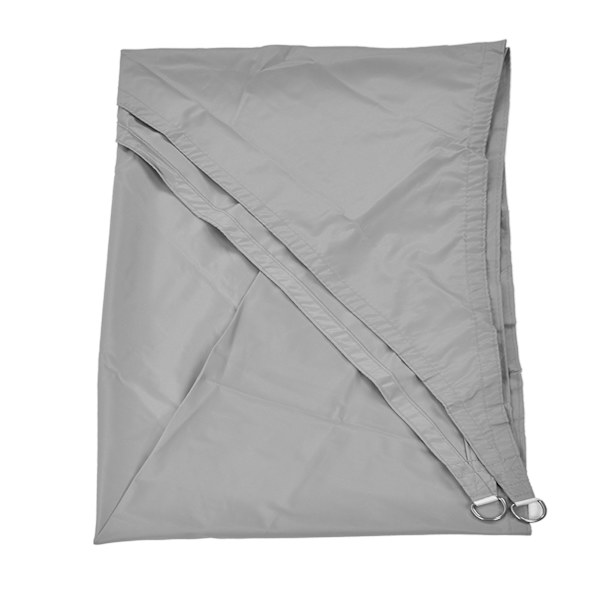 Solsegel UV-skydd 3x3x3 meter Utomhus Trilateral Form Polyester Solsegel för Trädgård Simbassäng