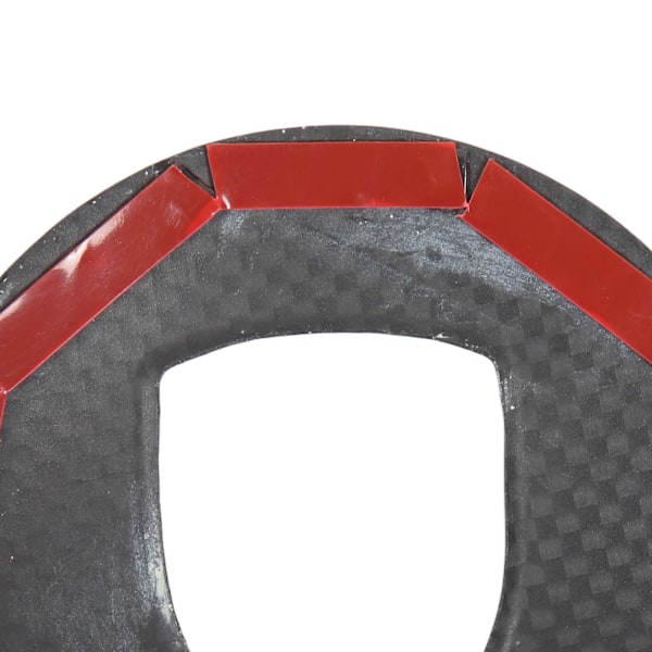 Kolfiber Dekor för Ratten Logo Trim Cover för 911 2019 till 2023