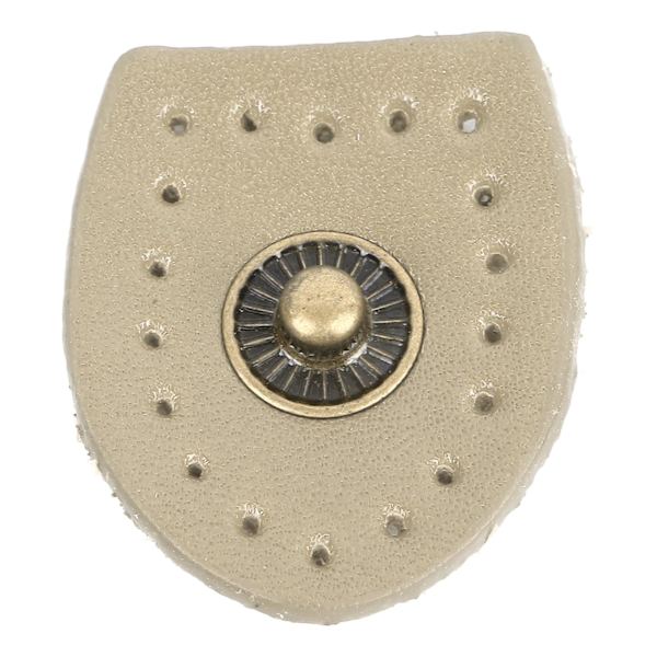 5 set läderknäppspännen mjuka slitstarka DIY sömnadsläderfliklås för handväskor axelväskor plånböcker beige antik mässing tillbehör