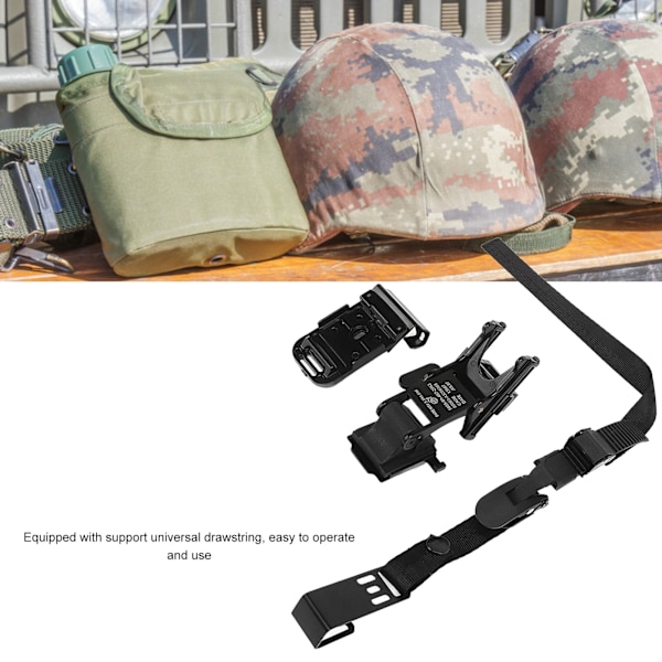 NVG Hjälmfäste Konsol Aluminiumlegering Nattvision Glasögon Hjälm Montering Konsol MICH Konsol + Dragrep + Tipper