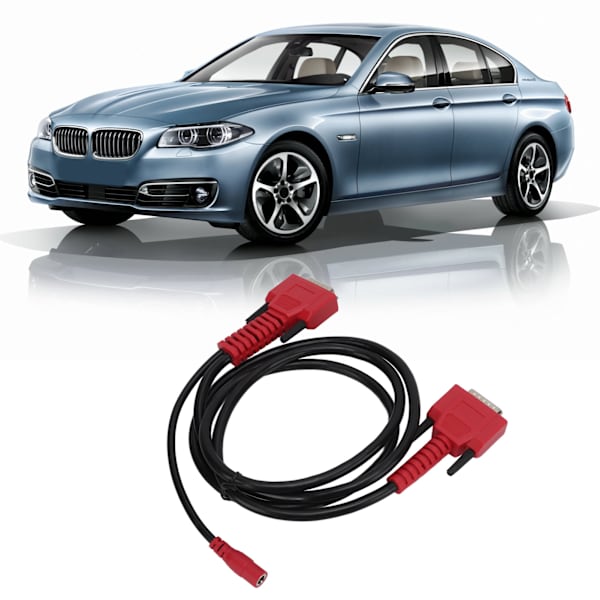 OBD II Diagnostisk Huvudkabel 15-polig 5ft/1.5m Lång Ersättning för X100 X200 X300 X400 Pro