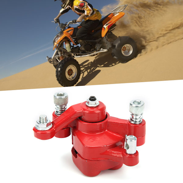 Skivbromsok med bromsbelägg Passar för 33cc Motovox MVS10 43cc 47cc 49cc Moto ATV Dirt Pocket Bike