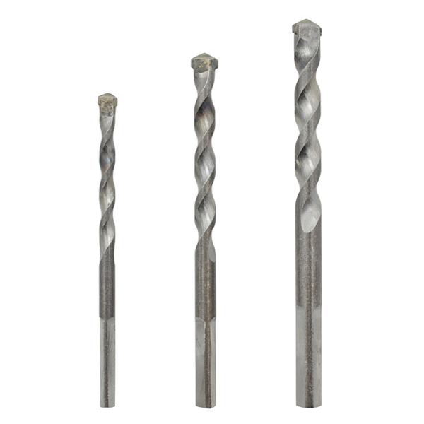 3-pack Triangelformade Skaft Elektrisk Hammare Borrbitssats Spårverktyg Betongborr