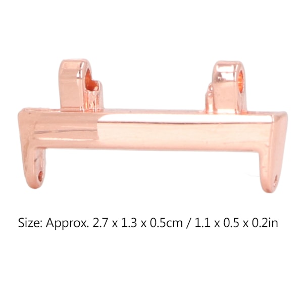 Klockarmbandsanslutning Rostfritt Stål Klockarmbandsanslutning för Amazfit Active A2212 med 22mm Innerdiameter Roséguld