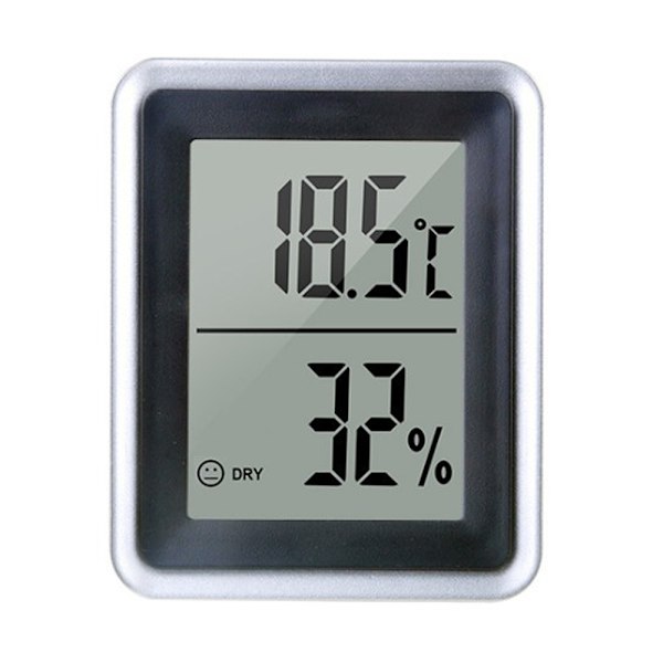 Environmental Sentinel, Digital Hygrometer med Rumstermometer, Noggrann Övervakning, Lättläst LCD, för Hem, Kök, Växthus
