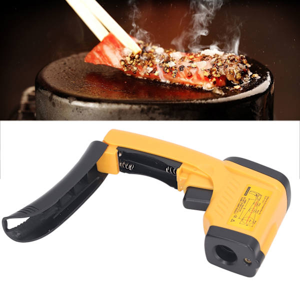 Industriell Infraröd Termometer Handhållen Temperaturmätare utan Kontakt ‑50 till 550 Grader Celsius