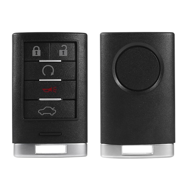 Ersättnings 5 KNAPPAR Smart Fjärrnyckel Skal Fodral Blad För Cadillac