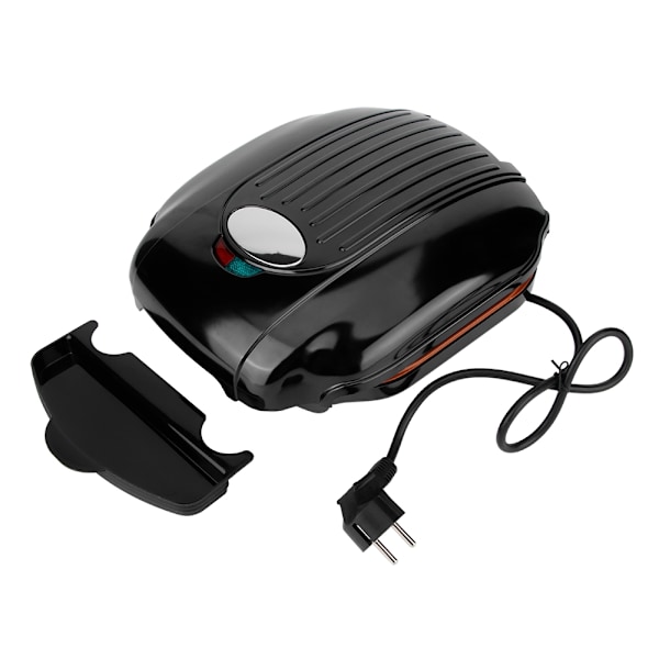 Multifunktionell dubbelsidig elektrisk grill BBQ-maskin hushållsbarbecuemaskin köttpanna (EU-kontakt 220-240V)