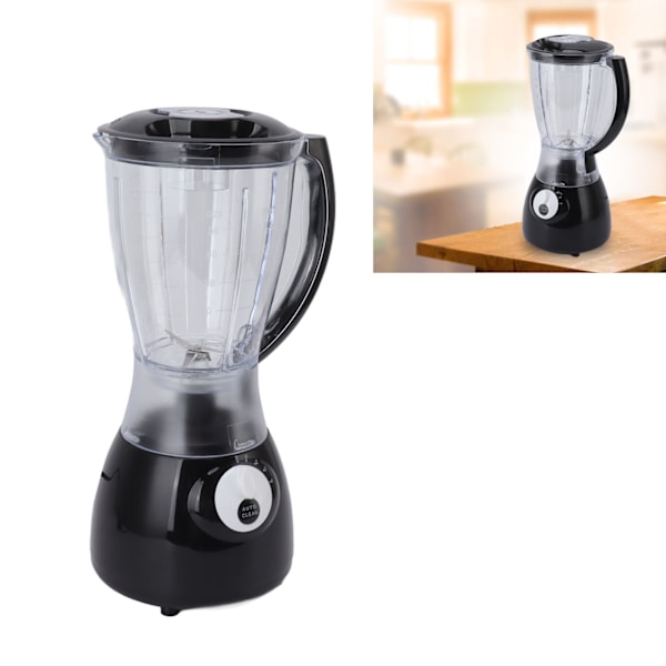 450W Bordsblender Sorbet Frukt Grönsak Elektrisk Matmixer för Hemkök EU-kontakt 220V Svart