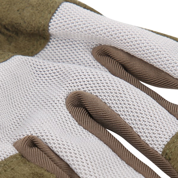 Män Golfhandskar Vänster Hand Mikrofiber Svett Absorberande Mjuk Andas Golfhandskar Armégrön 24#
