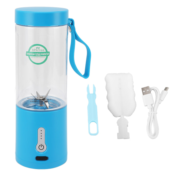 530ml Elektrisk Juicepress USB Elektrisk Juicepress Blender Portabel Blender Kopp för Hushåll Kontor Camping