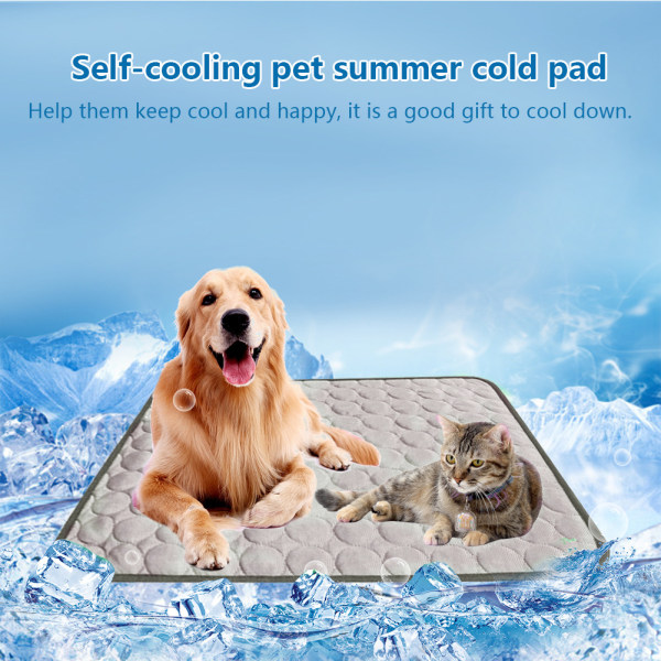 Hund kylmatta Stor kyldyna Maskintvättbar sommar