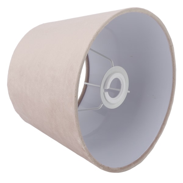 Liten Lampskärm Tyglampskärm för Bordsgolvlampa E27 E14 Dubbel Användning Handgjord Konisk Lampskärm Beige