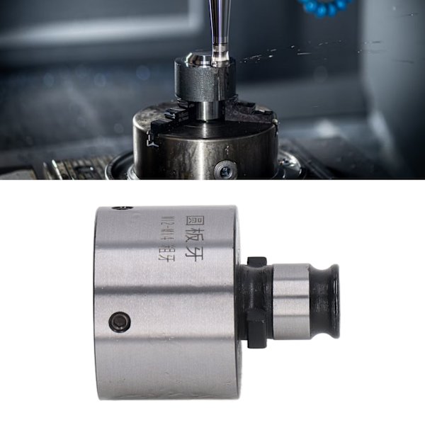 Snabbväxlande gängtappchuck 19mm ytterdiameter kolstål GT12 M12 M14 för svarv grova tänder