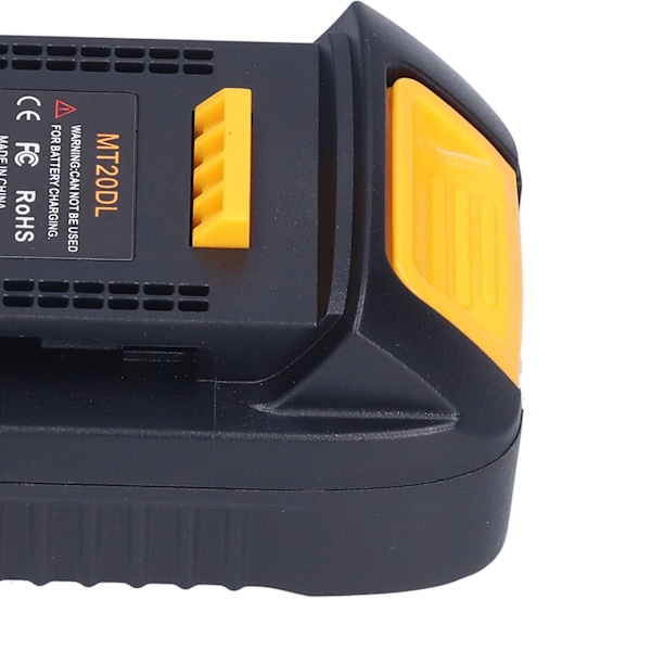 Batteriadapter Dock Power Mount Connector ABS Skal Batterier Konverteringsverktyg MT20DL