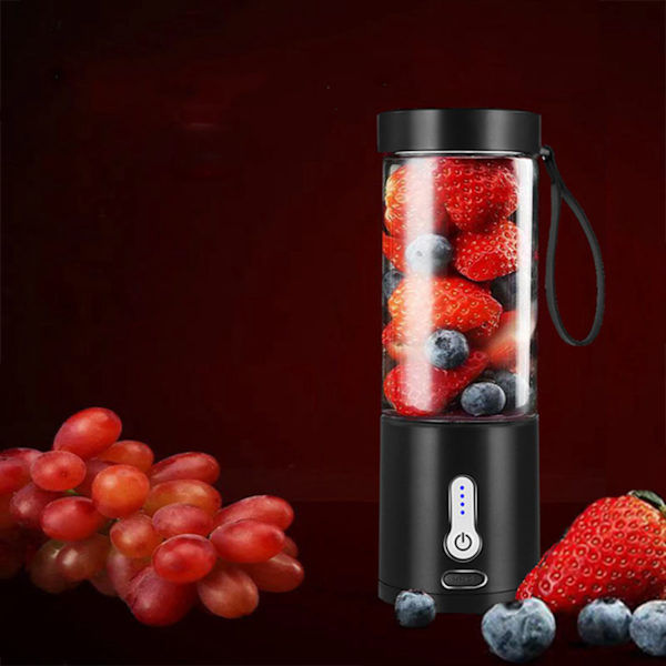 Smoothie-maskin 530 ml, 6 blad skakningar och smoothies juicer kopp