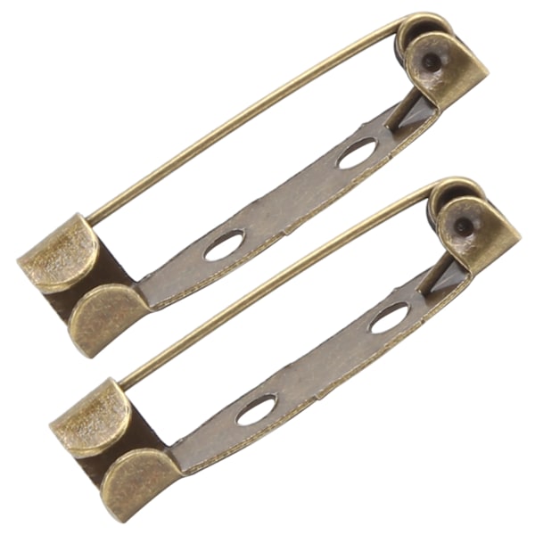 200 st säkerhetsnålar enkla vintage kläder brosch legering nålar sömnad DIY smyckestillverkning 3 cm