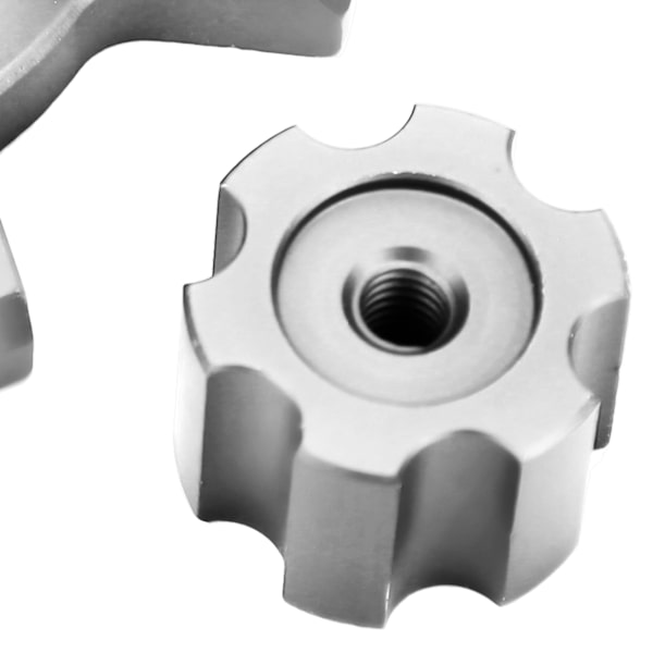 1/10 Aluminium Alloy RC Car Wheel Hub Tire Lock Changer Tool Set för 1.9/2.2in WheelTitanium