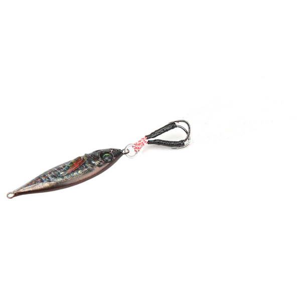 21g 3D-utskrift simuleringsjärnplatta lockbete konstgjort fiskebete med krok för tonfisk marlin wajo segelfisk tonfisk modell 2