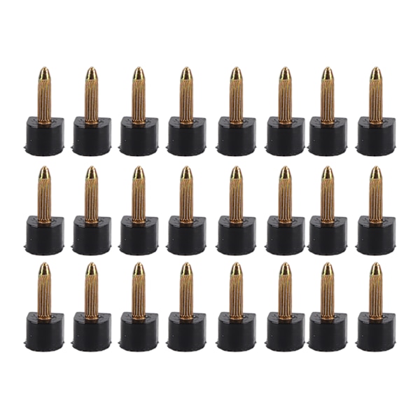 24 st höga klackar ersättningstips halkfria skoreparationsklackar Dowels Protector (8 * 8 mm)