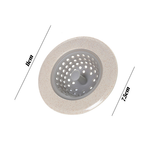 Good Grips Silikon Diskhossil, Rund Diskpropp, 4,3\" Diameter, Beige