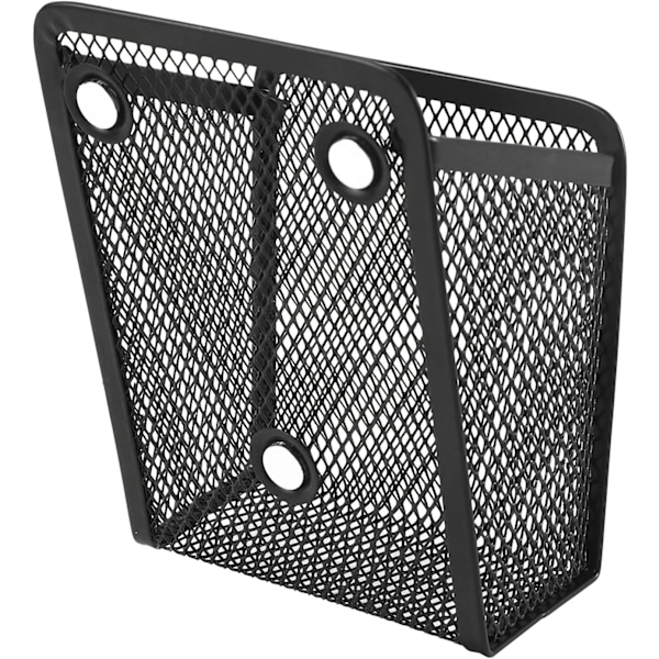 Magnetisk pennhållare, 2 fack Mesh pennkorg Rectangle 2pack