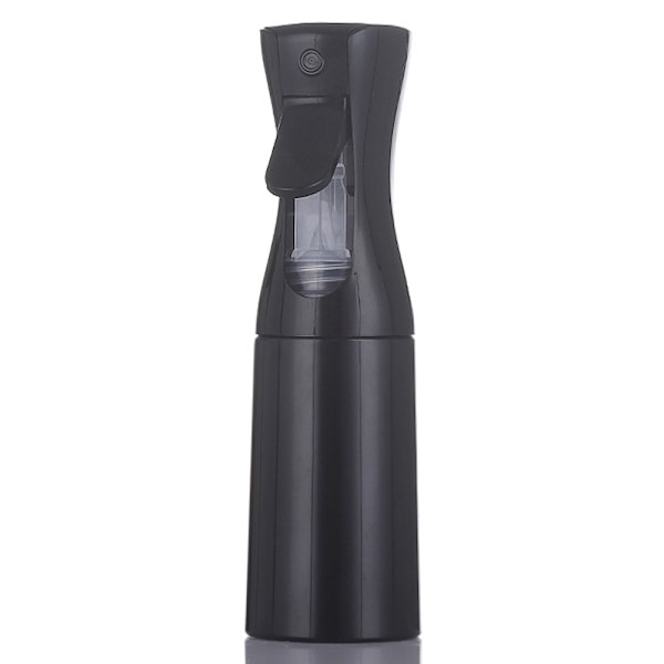 200 ml vattensprayflaska för frisör Återanvändbara lätta vattensprutor för hårstyling Black Black