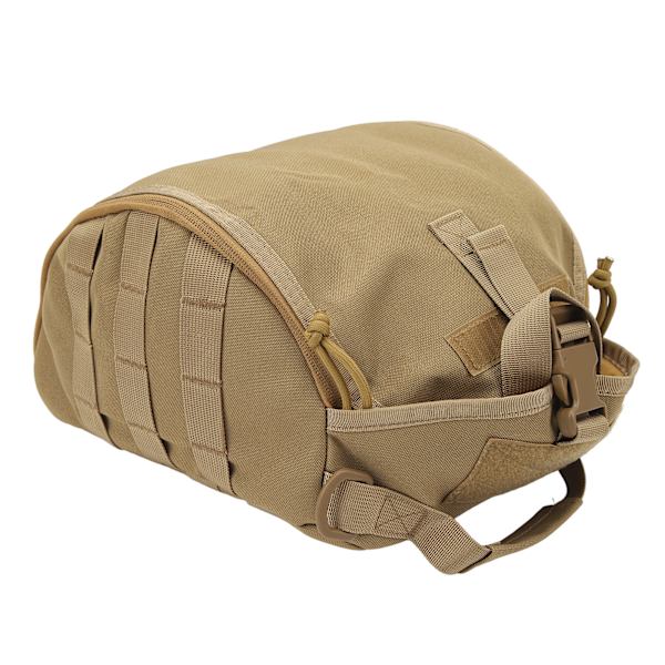 Utomhusträningshjälmväska Bärbar Clamshell Hjälmväska Stor Kapacitet Hjälmförvaringsväska Khaki